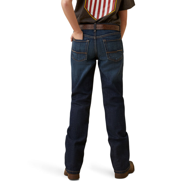 Ariat Boys B5 Straight Leg Hansen Mineral Blue Jean