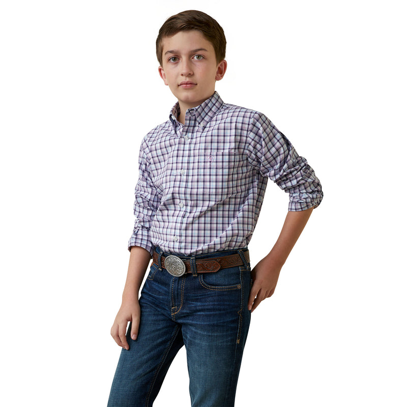 Ariat Boys Pro Series Meir Classic L/S Shirt