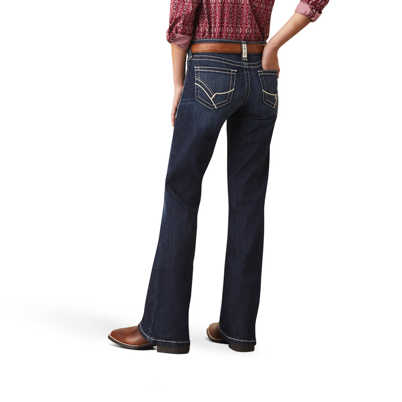 Ariat Girls Real Boot Cut Brianna Naomi Jean