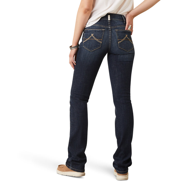 Ariat Womens Real Perfect Rise Straight Leg Aubree Missouri Jean