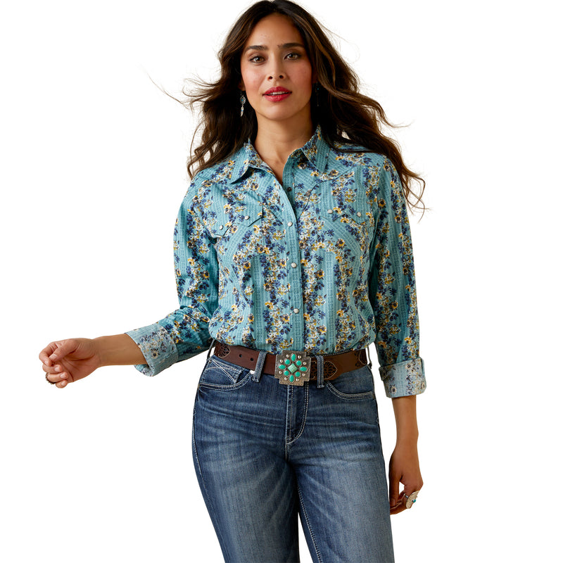 Ariat Womens Annette L/S Shirt Printed
