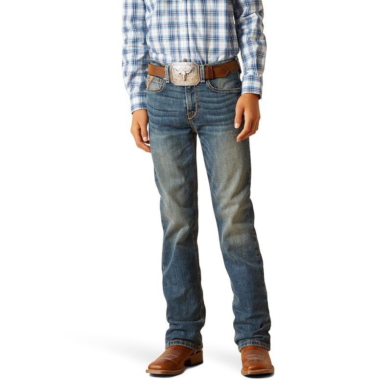 Ariat Boys B4 Boot Cut Sebastian Wave Jean