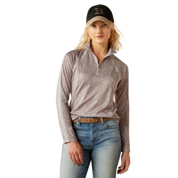 Ariat Wmns Sunstopper 3.0 1/4 Zip L/S Shirt