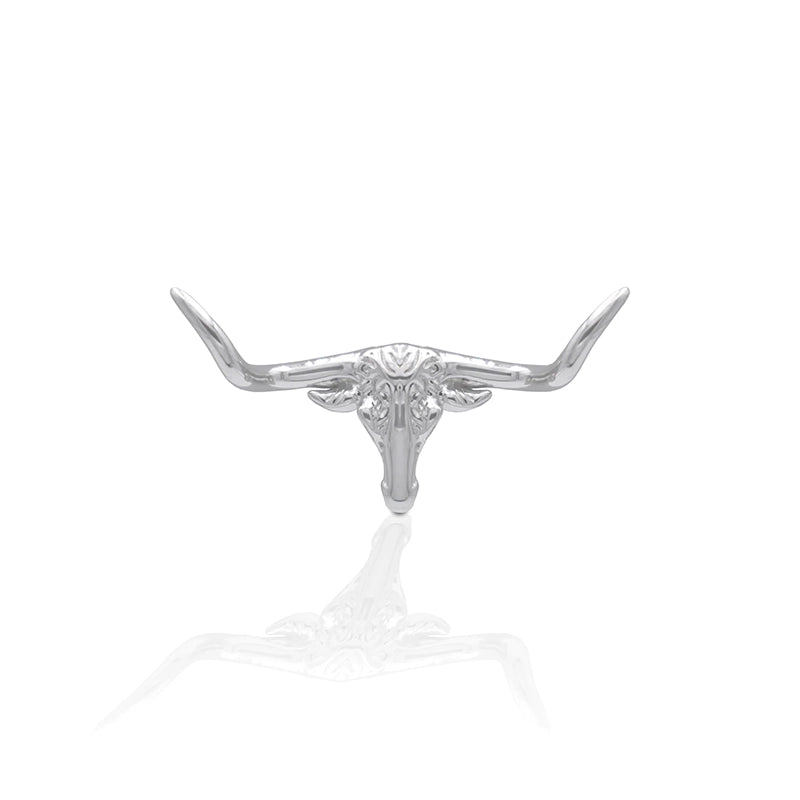 Kelly Herd Small Longhorn Tie Tack