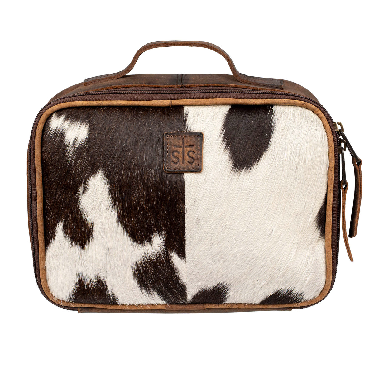 Cowhide Yukon Makeup Organiser