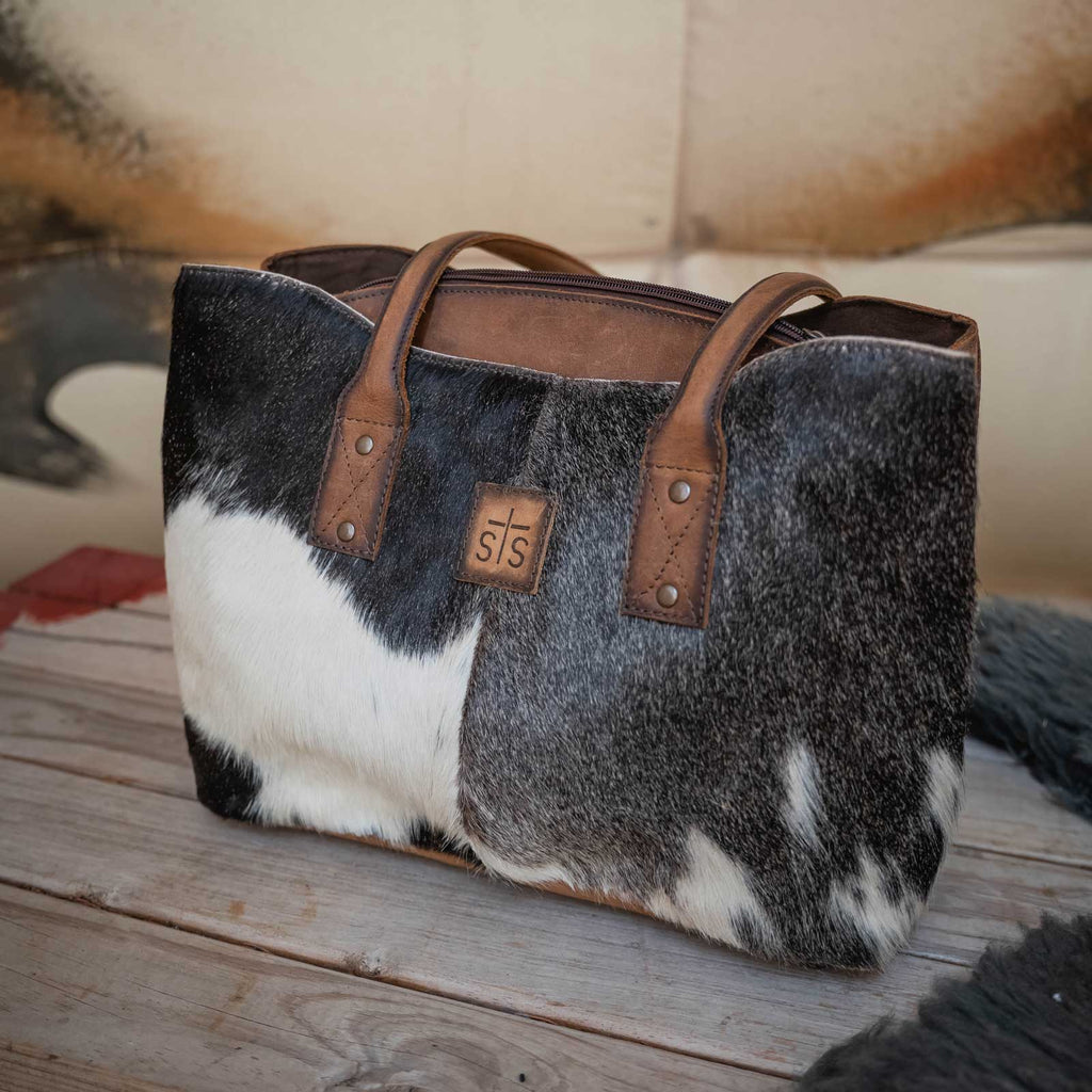 Cowhide Josie Tote Bag