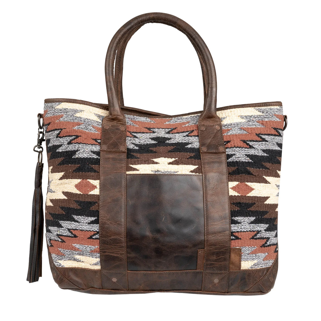Guadalupe All in Serape Tote Bag