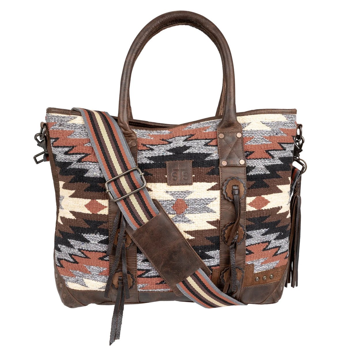 Guadalupe All in Serape Tote Bag