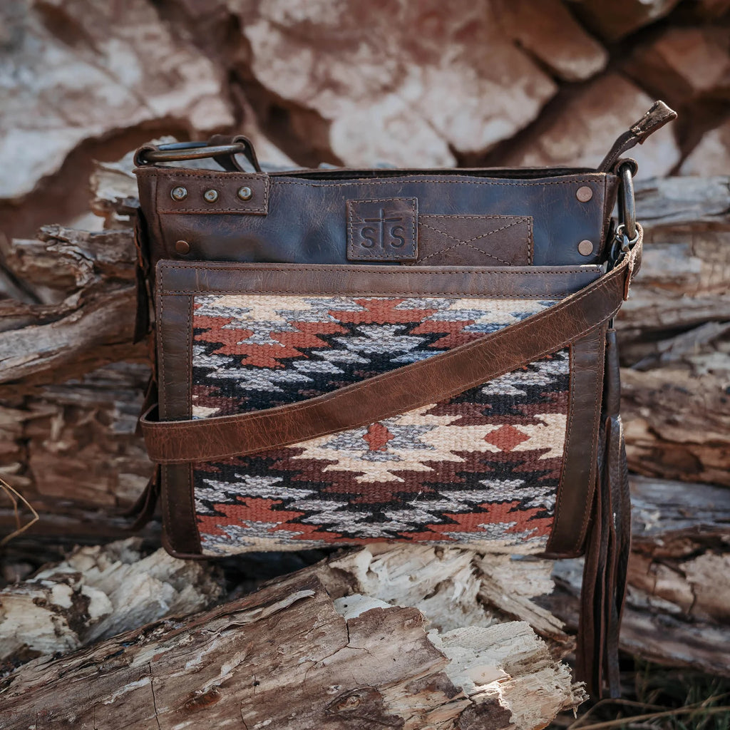 Guadalupe Olivia Serape Cross Body Bag