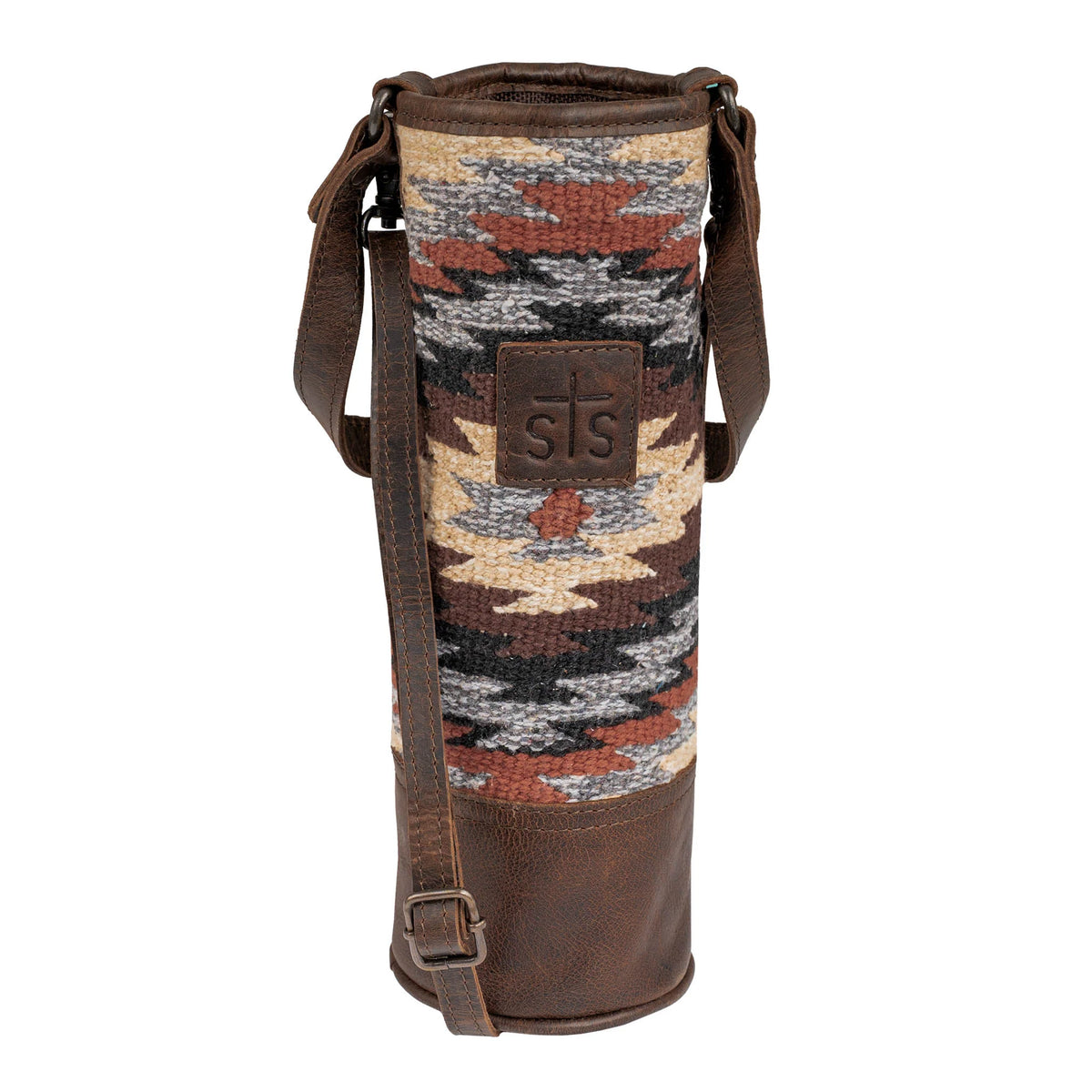 Guadalupe Serape Single Wine Bag