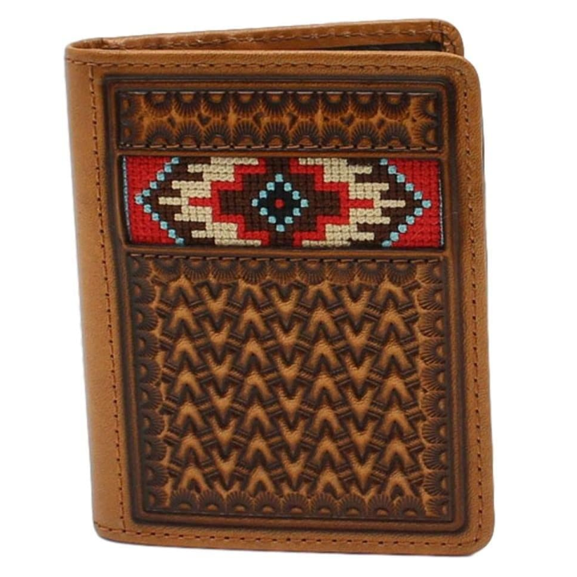 Ariat Bifold Flipcase Wallet Southwest Embroidery