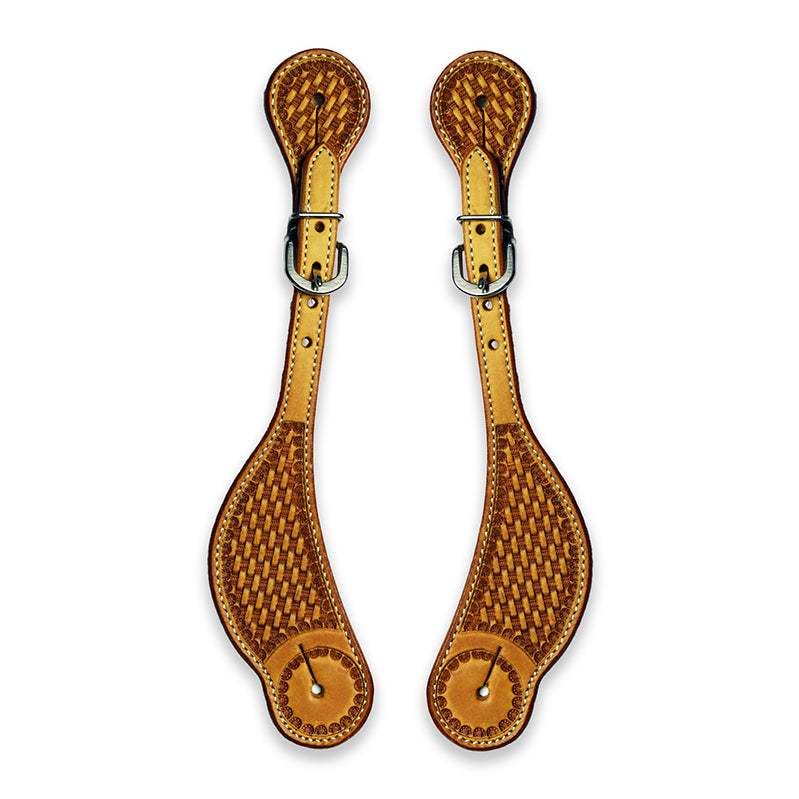 Ezy Ride Spur Strap Basket Stamped
