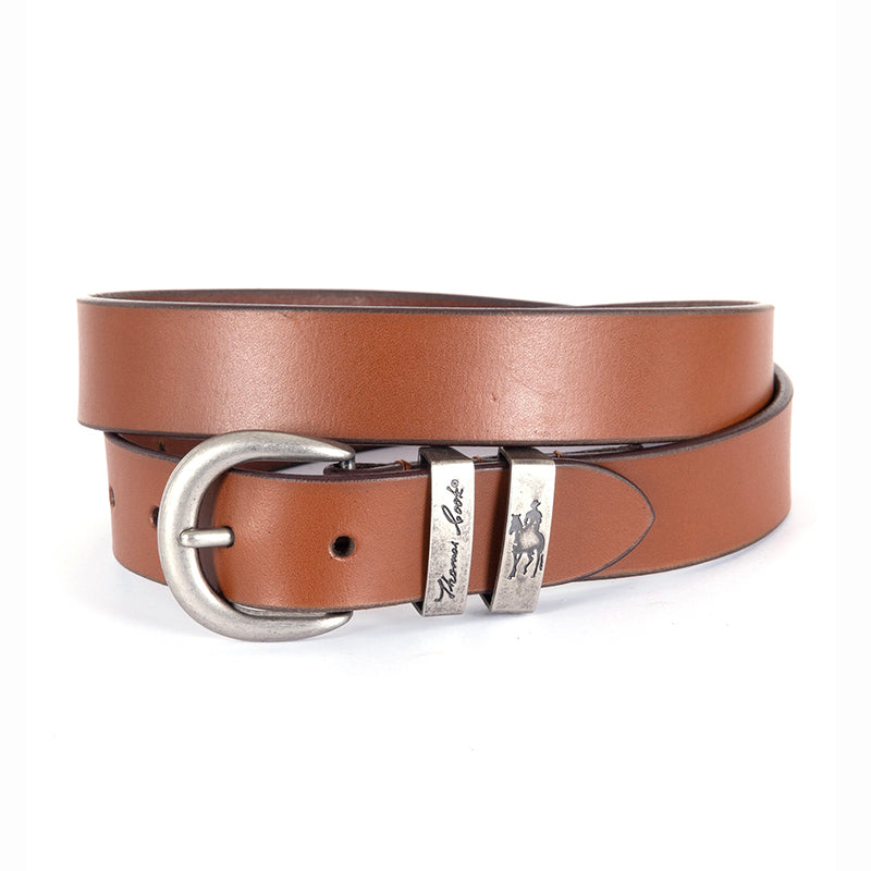 TC Narrow Silver Twin Keeper Belt