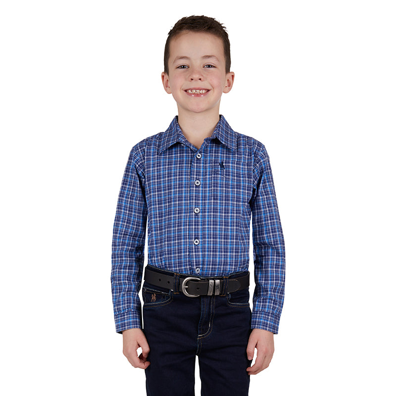 TC Boys Angus 1Pkt L/S Shirt
