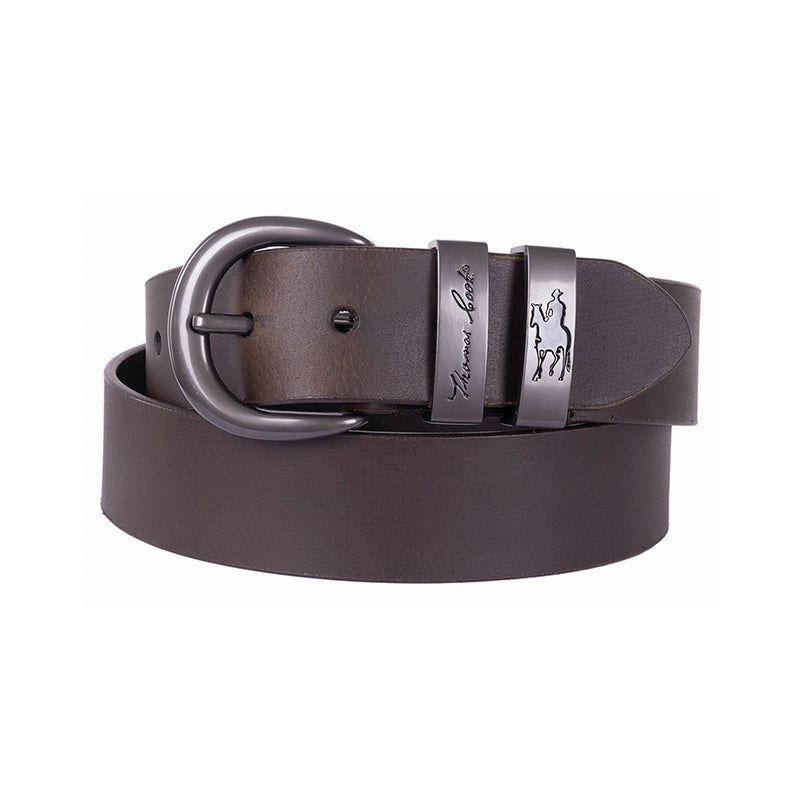 TC Gunmetal Twin Keeper Belt