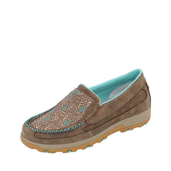 Twisted X Womens Cactus Cellstretch Slip On