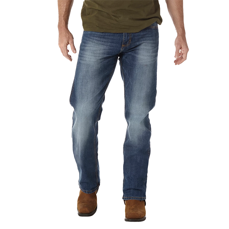 Wrangler Mens Retro Slim Straight Cottonwood Jeans