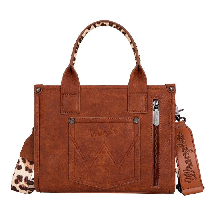 Wrangler Leopard Print Crossbody Bag
