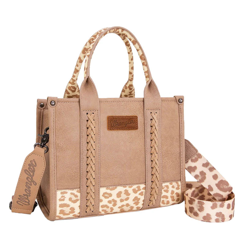 Wrangler Leopard Print Crossbody Bag