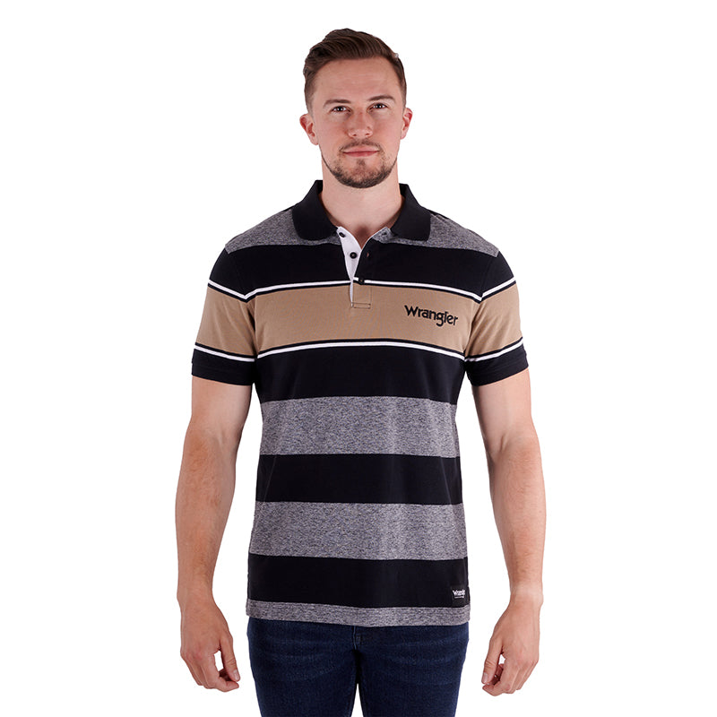 Wrangler Mens Andrew S/S Polo Shirt