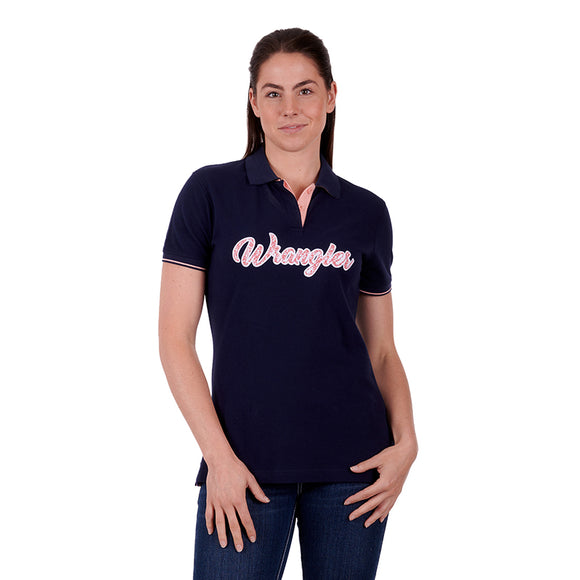 Wrangler Womens Carlyn S/S Polo Shirt