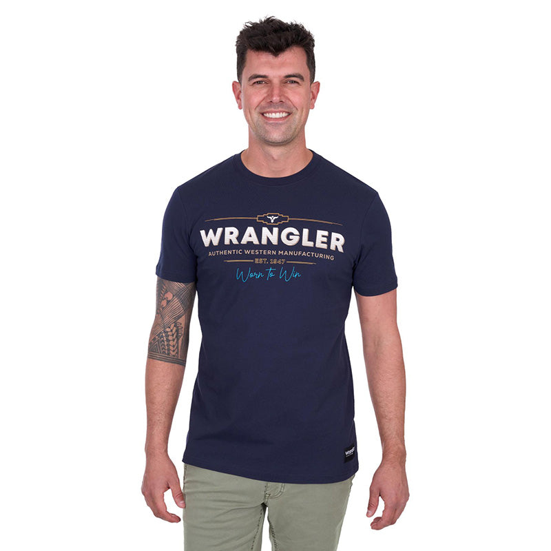 Wrangler Mens Albert S/S Tee Shirt