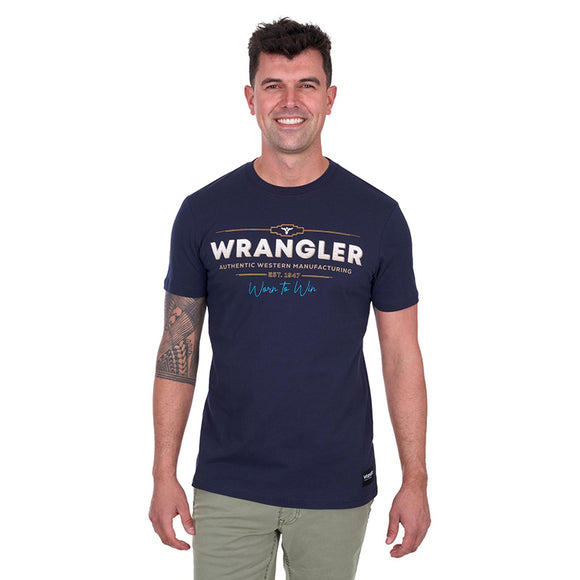 Wrangler Mens Albert S/S Tee Shirt
