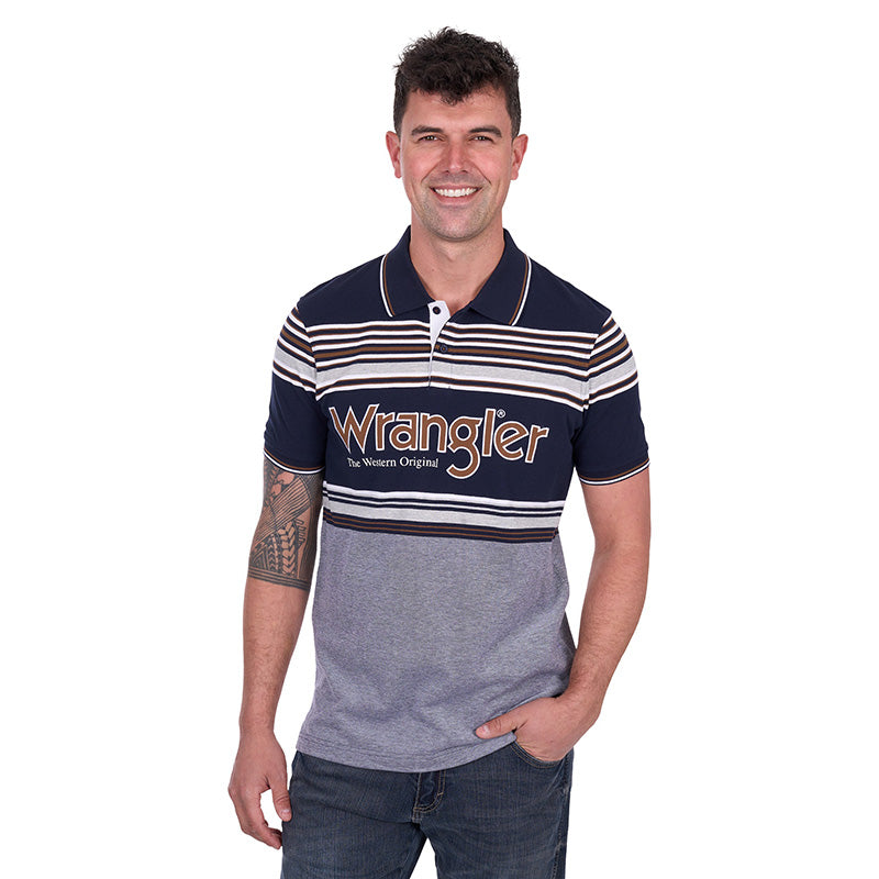 Wrangler Mens Victor S/S Polo Shirt