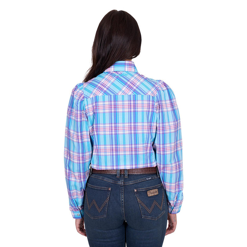 Wrangler Womens Emily Check L/S Shirt