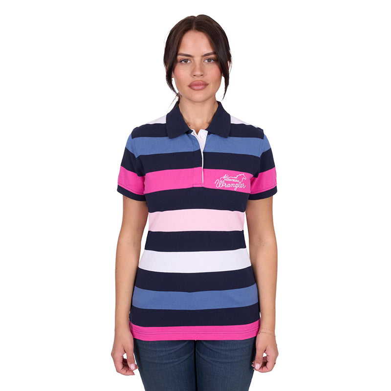 Wrangler Womens Whitney S/S Polo Shirt