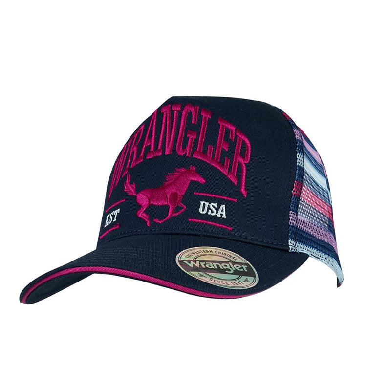 Wrangler Eliza HP Ponytail Trucker Cap