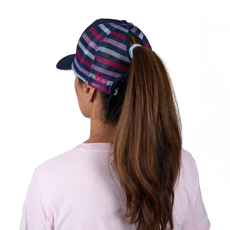 Wrangler Eliza HP Ponytail Trucker Cap