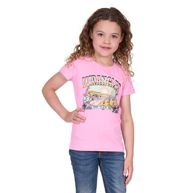 Wrangler Girls Cherie S/S Tee Shirt