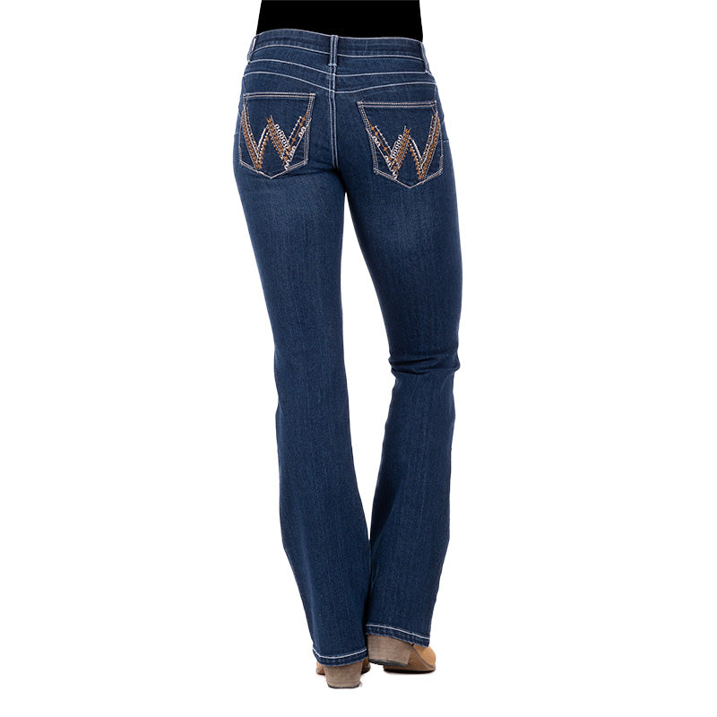 Wrangler Womens Amelia Q-Baby Booty Up Jean