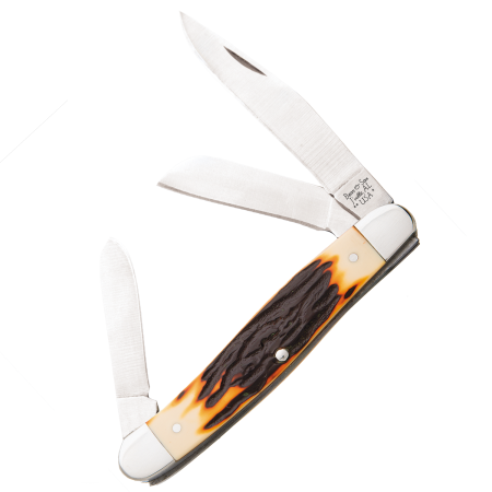 SD47 4in Stag Delrin Knife