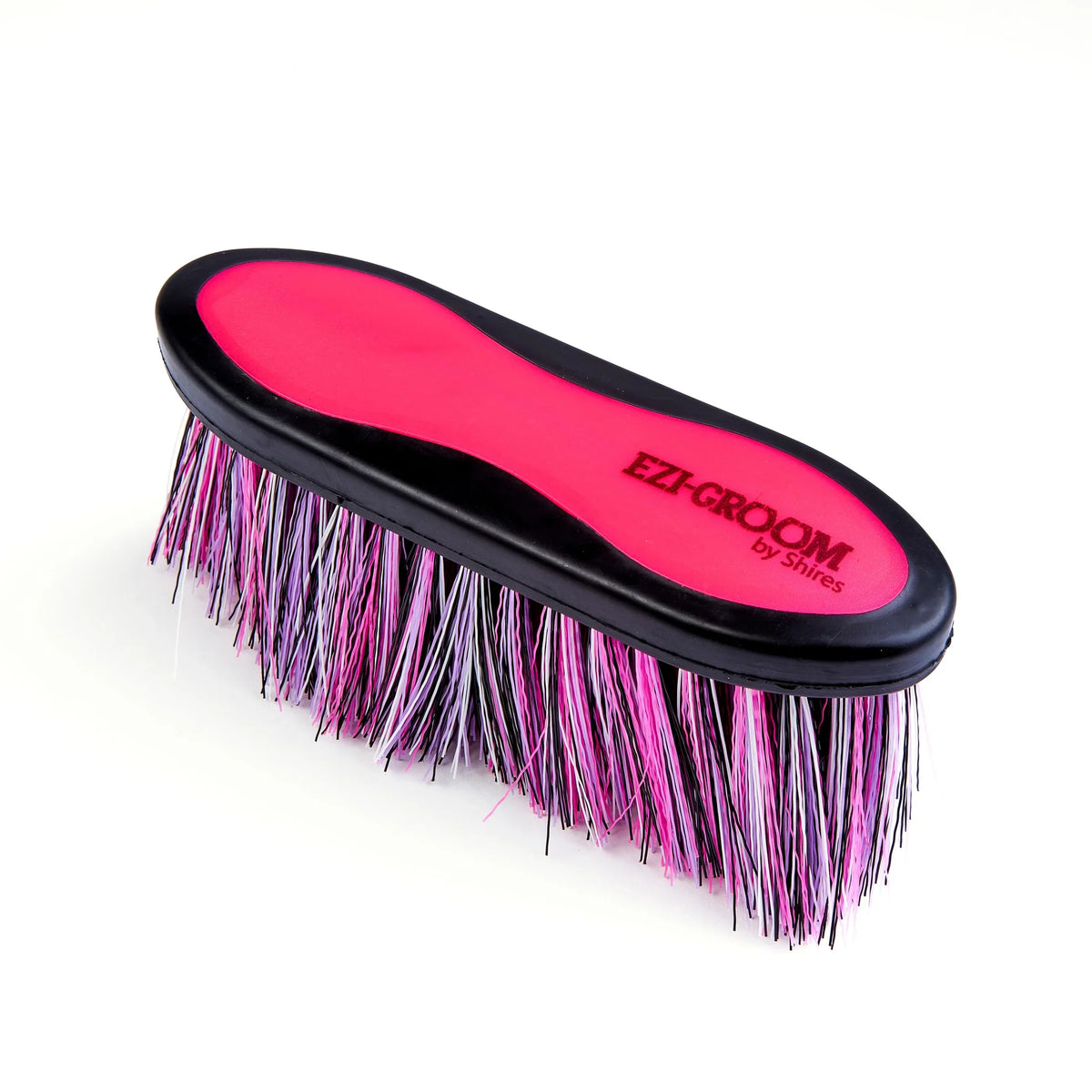 Shires EZI-GROOM Grip Long Bristle Dandy Brush