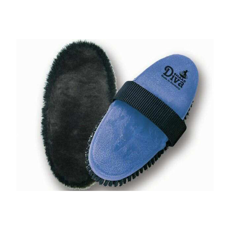 Haas Diva w Sheepskin Polishing Body Brush