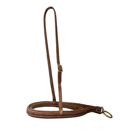 Ezy Ride Leather Roper Noseband Cavesson