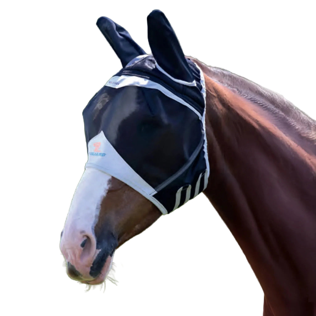 Shires FlyGuard Pro Fine Mesh Fly Mask with Ears