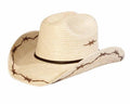 Sunbody Kids Barbed Wire Cattleman Palm Straw Hat