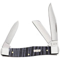 Curly Maple Smooth Medium 3 Blade Stockman Knife