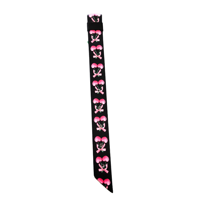 Ezy Ride Nylon Latigo Nearside Bow and Cherries