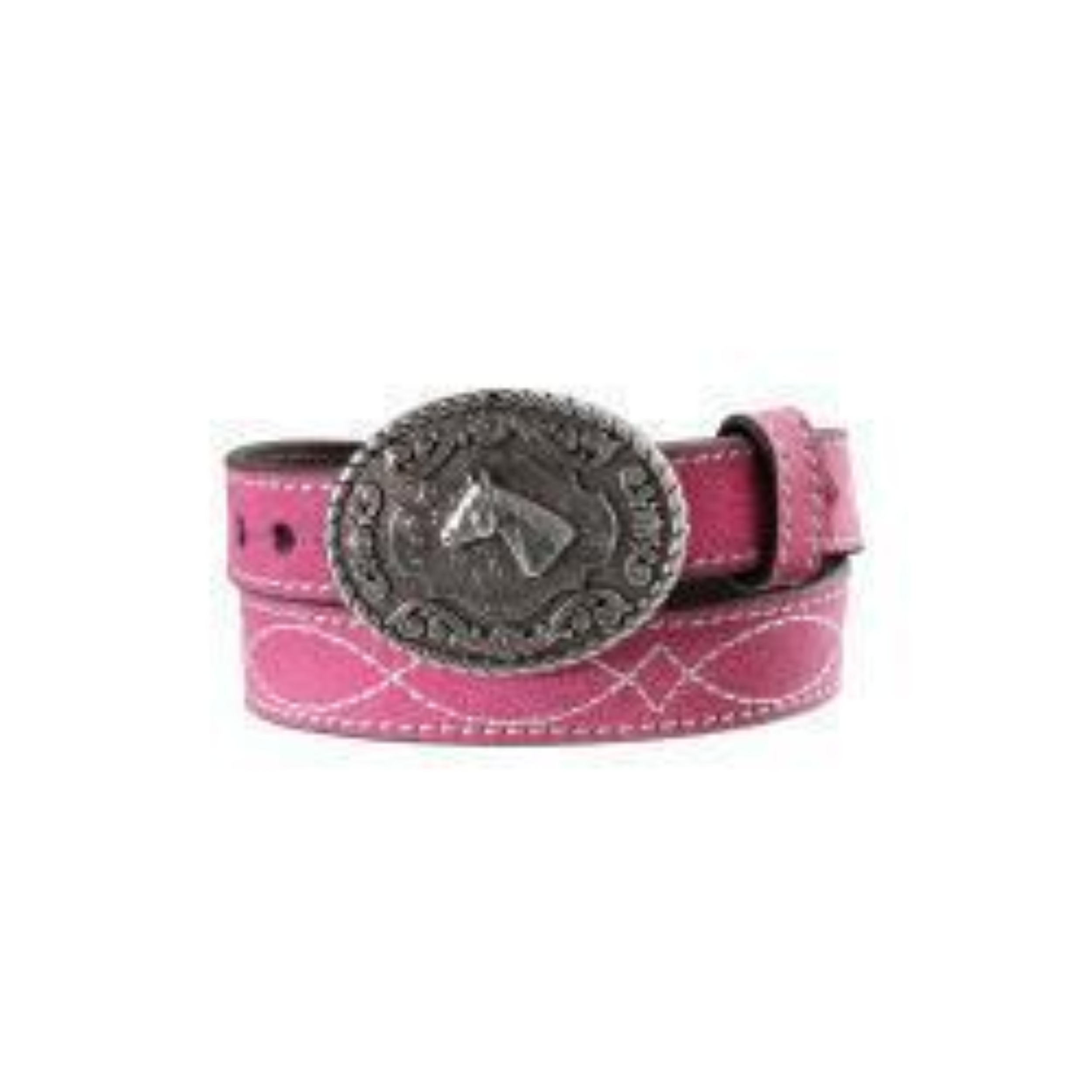 Nocona Infant Girls Belt Boot Stitch Roughout