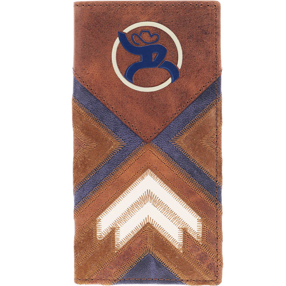 Hooey Kamali Roughy Patchwork Rodeo Wallet