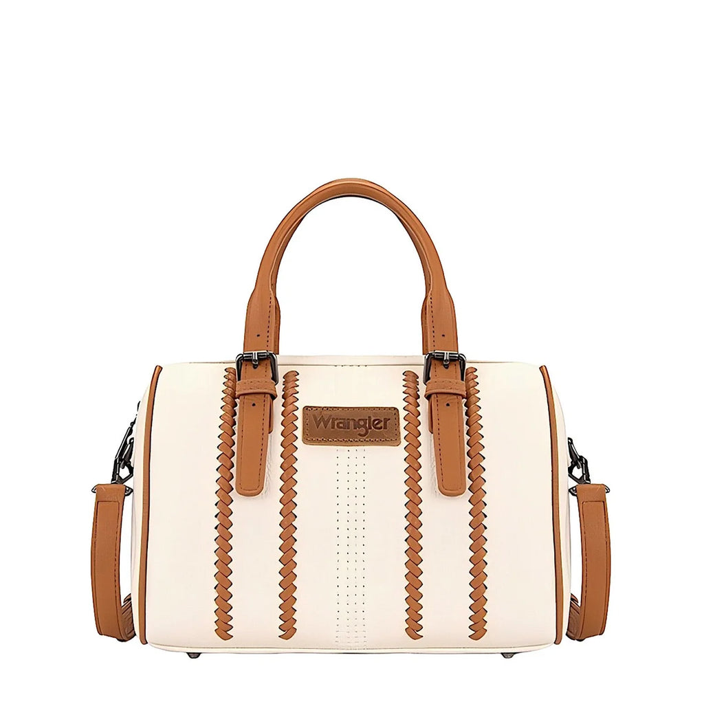 Wrangler Boston Stitch Barrel Bag