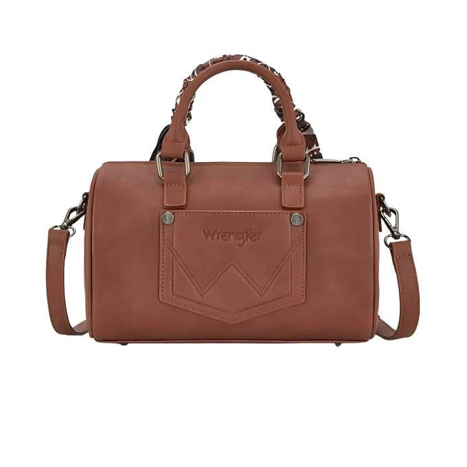 Wrangler Paisley Barrel Bag