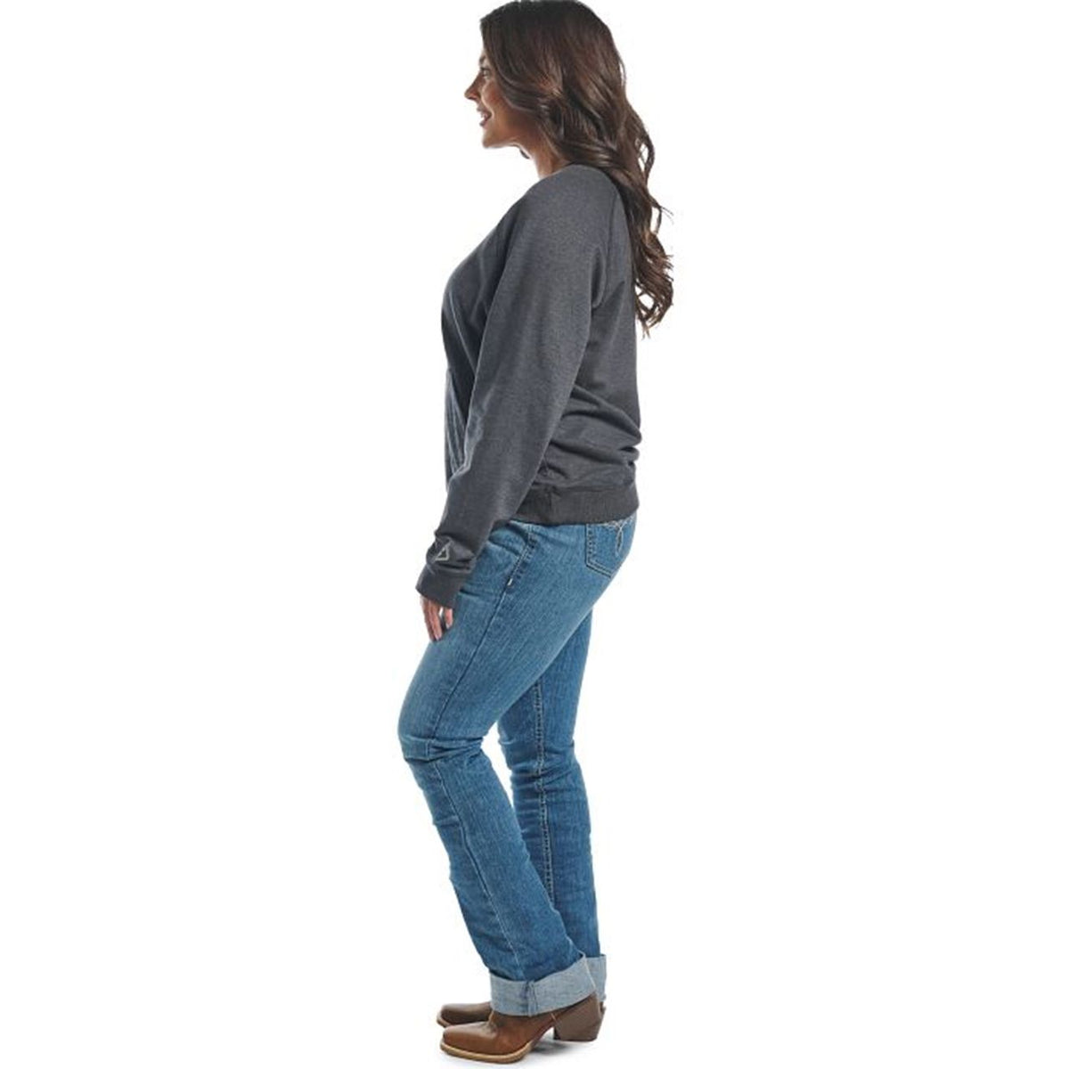 Justin Womens A2 1879 High Rise Boot Cut Jean