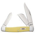 Synthetic Smooth Stockman 3 Blade Case Knife