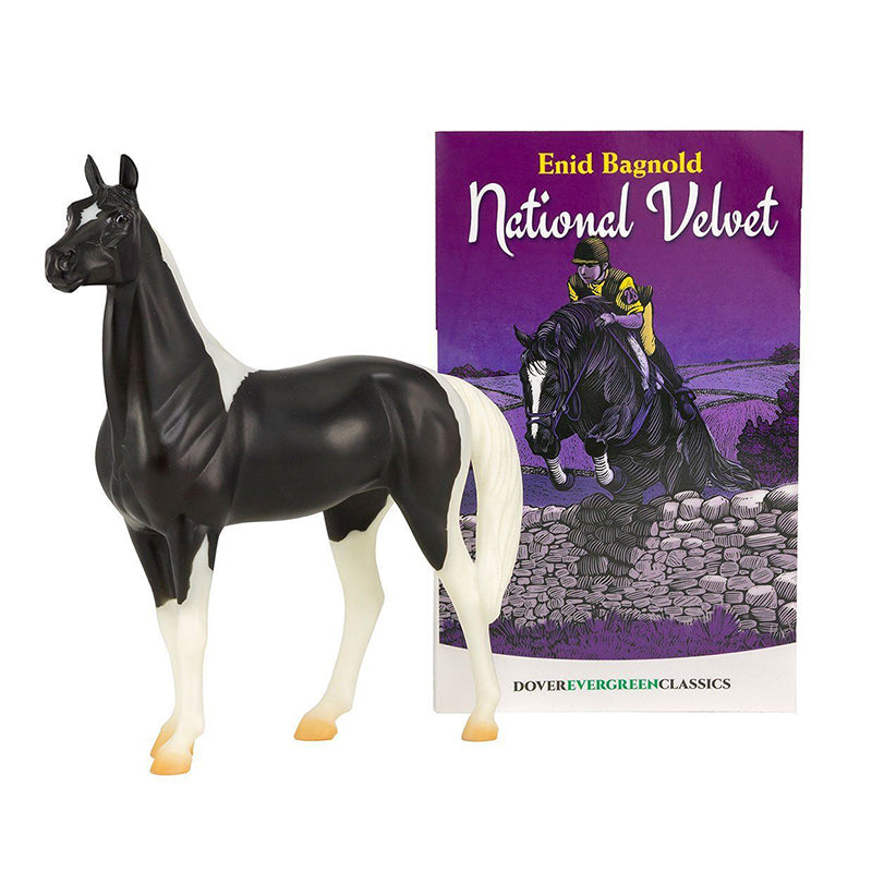 Breyer Classics Nation Velvet Horse Book and Set