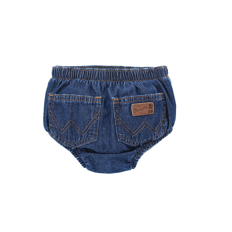 Wrangler Infant Diaper Cover Prewashed Indigo
